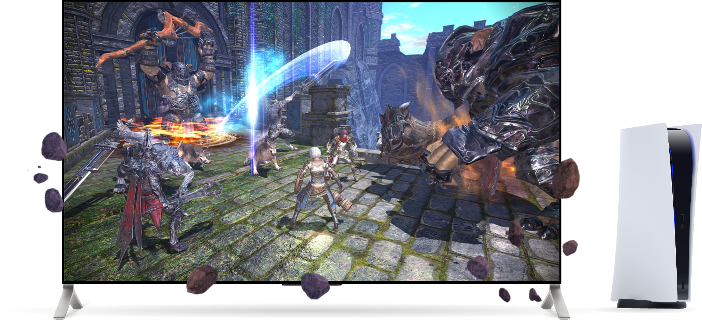 Free-to-Play MMORPG Eternal Kingdom Battle Peak Out Now for PS5