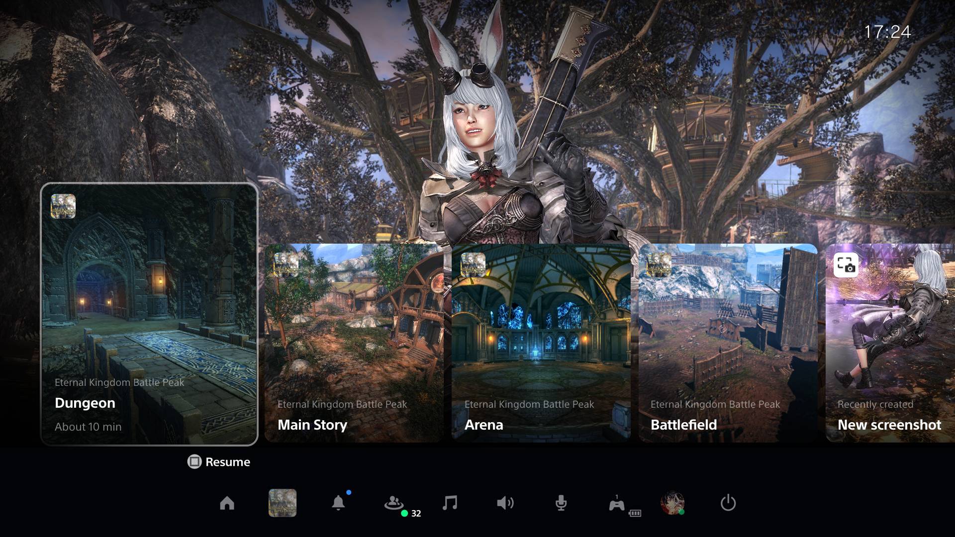 Free-to-Play MMORPG Eternal Kingdom Battle Peak Out Now for PS5